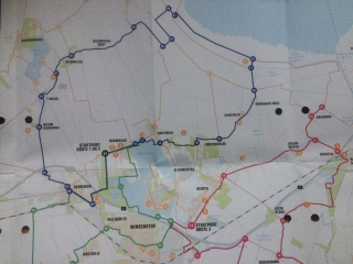 Fietsroutes in de Graanrepubliek 